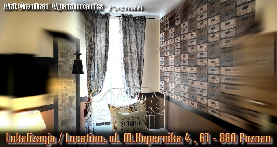 Bedroom 2, Central Rail & Old Town Apartments, Poznań City