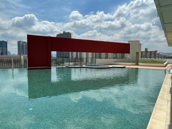Sport & Beauty 2, Cozy Home with Private Jacuzzi @ KL City 806, Kuala Lumpur