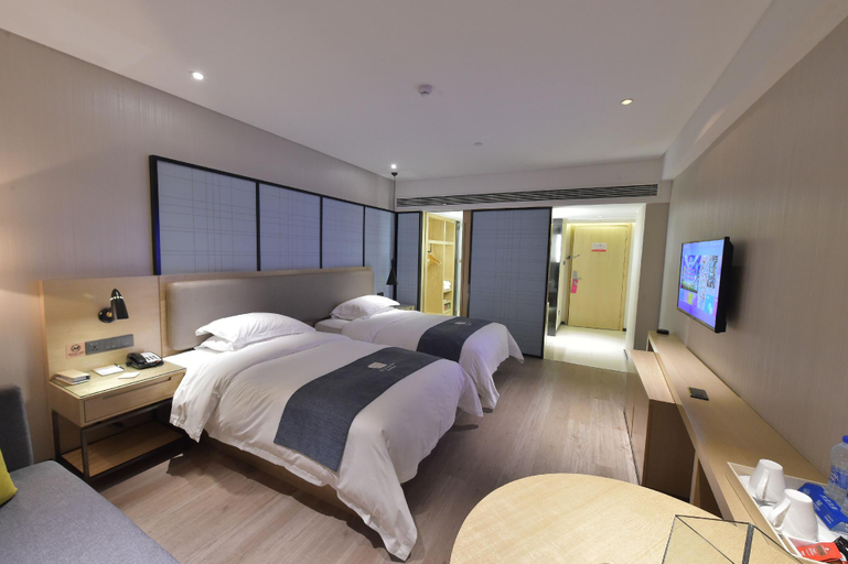 Bedroom 2, Echarm Hotel Changde Chaoyang D5 District, Changde
