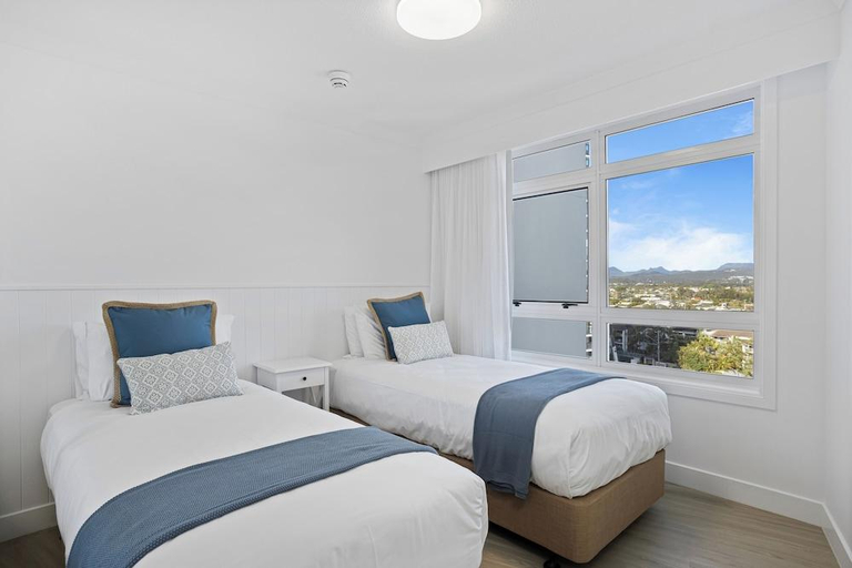 Bedroom 3, Burleigh Mediterranean Beachfront Resort, Gold Coast