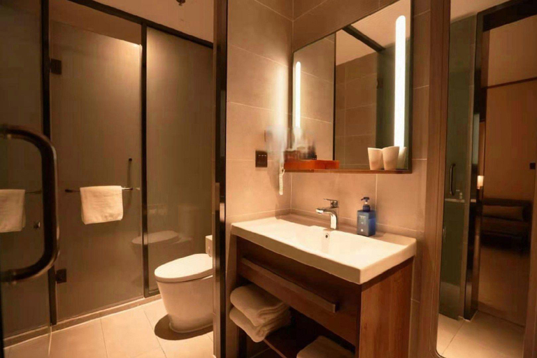 Bathroom, Hanting Hotel Wafangdian Wazhou, Dalian
