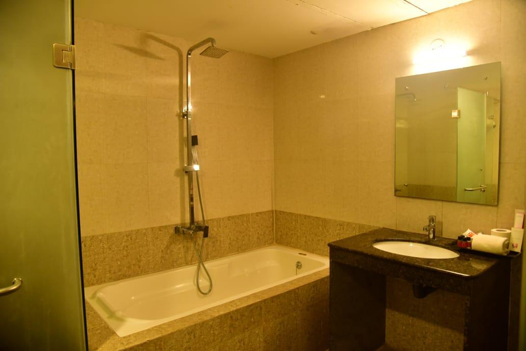 Bathroom 4, Keshav Clarks Inn, Gadag