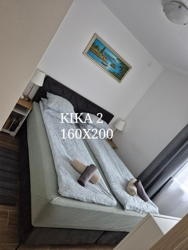 Bedroom 2, Kika apartmani-FREE PARKING- 7 km od centra, Zagreb