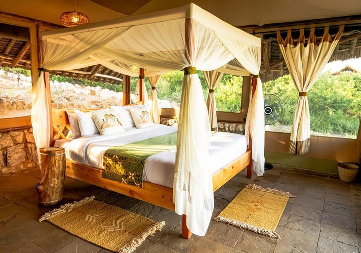 Bedroom 2, Soroi Cheetah Tented Camp, Mwatate