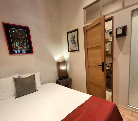 Bedroom 3, La Maison Verte Sete, Hérault