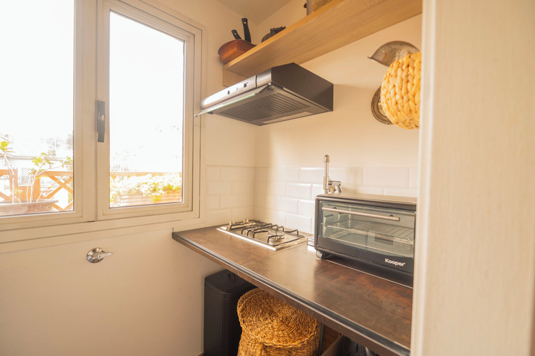 Private kitchen 4, Romantic Terraced Escape in Prati, Rome