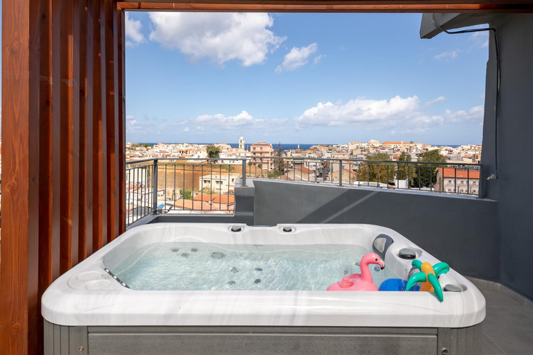 Bathroom 3, Anele Luxury Suites - Roof Top Jacuzzi, Crete