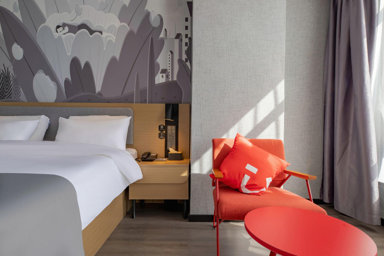 Bedroom 2, Thank Hotel Plus Inner Mongolia Ordos Qipanjingzhen Public Enquiry Service Center, Ordos