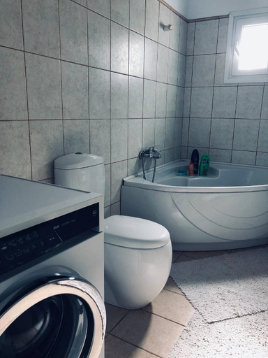 Bathroom, Villa with Pool Sea View Fitness, Crete
