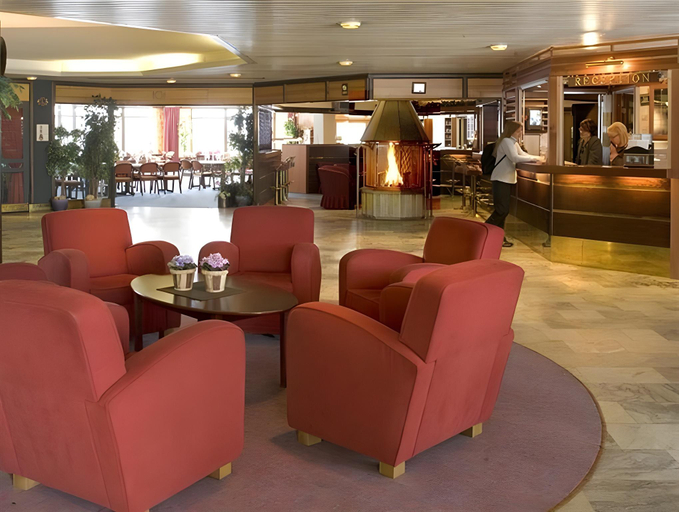 Public Area, Hotel Ivalo, Lapland
