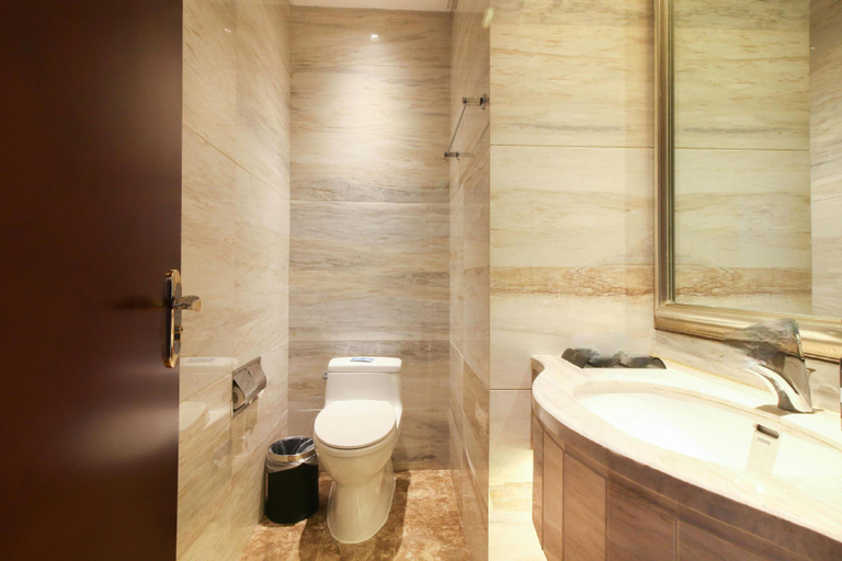 Bathroom 4, Wulan International Hotel, Ordos