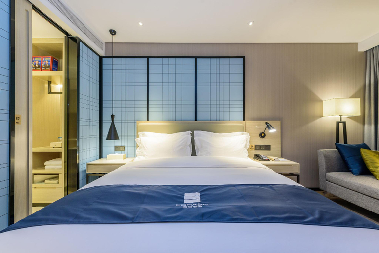 Bedroom 2, Echarm Hotel Nanning Baisha Avenue Tingjiang Interchange BBK, Nanning