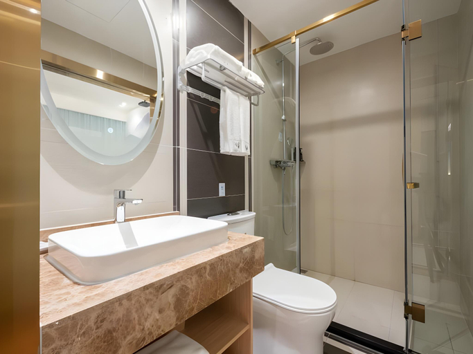 Bathroom 3, VX Hotel Beijing Daxing Wufutang Metro Station Zhongke Dianshanggu, Beijing