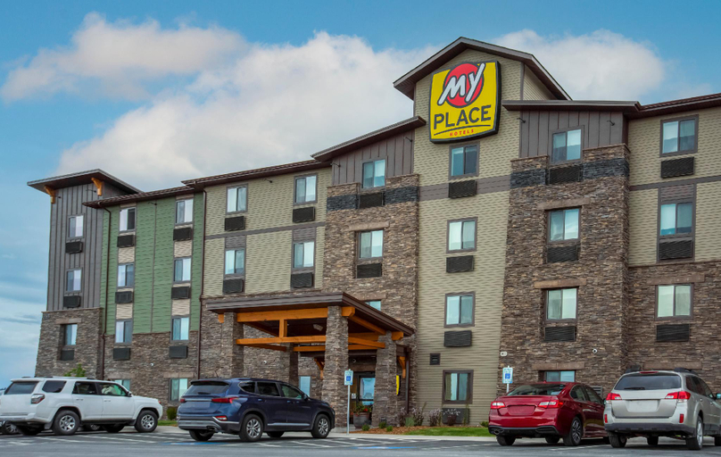Exterior & Views 1, My Place Hotel- Kalispell, MT, Flathead