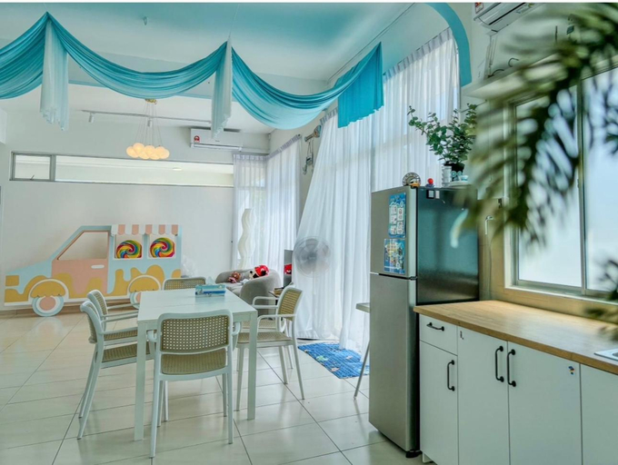 3, Spacious Theme Villa w BBQ-Game On-KTV in Johor Bahru, Johor Bahru