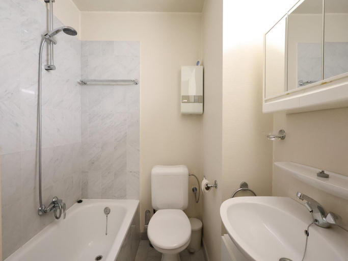 Bathroom, Apartment by the Beach in Belgium, West-Vlaanderen