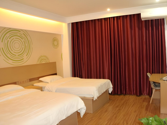 Bedroom, GreenTree Inn Zhangye Ganzhou District Nanguan, Zhangye
