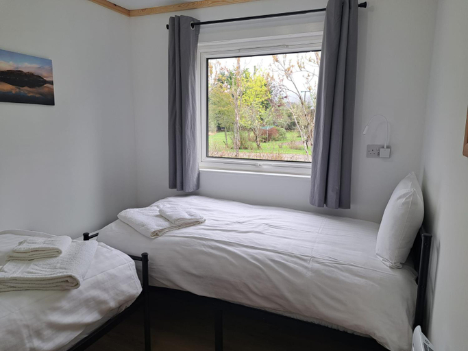 Bedroom 1, Airdeny Chalets, Argyll and Bute