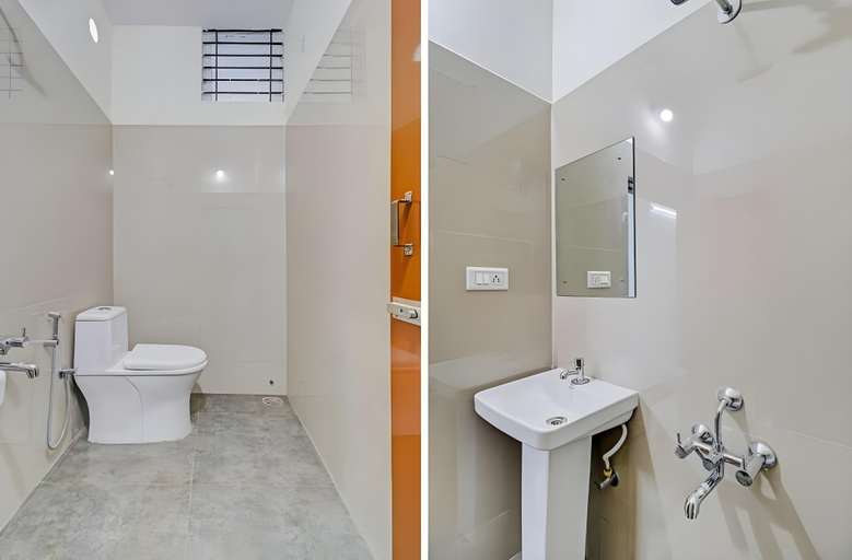 Bathroom, Royal Comforts Budigere by Corporate Hotelz, Bangalore