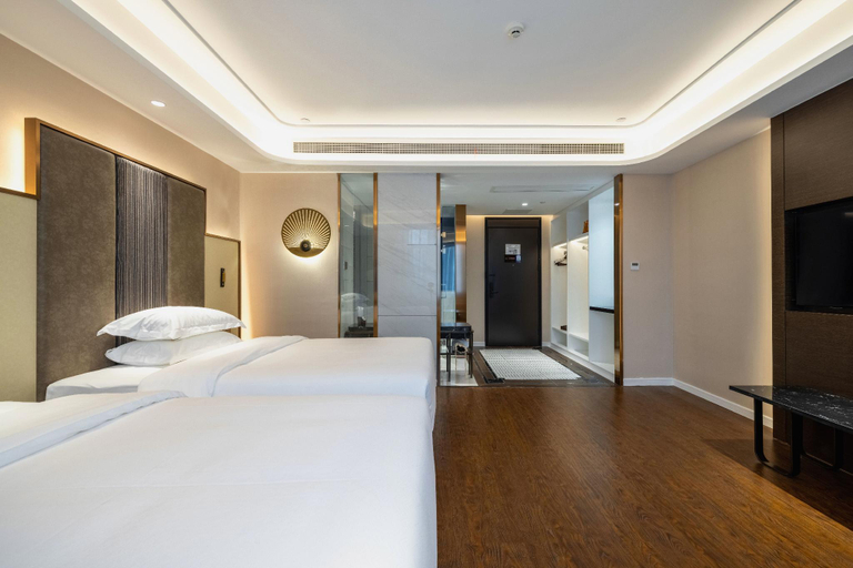 Bedroom 2, Metropolo Hotel Yangzhou Hanjiang Wanda Plaza, Yangzhou