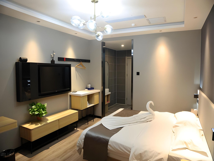 Bedroom 3, Jun Hotel Hebei Bazhou City Government, Langfang
