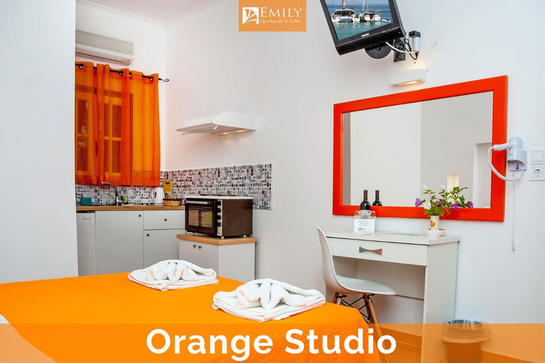 Kitchen 3, Emily Apartments Dassia - Adults Only, Ionian Islands