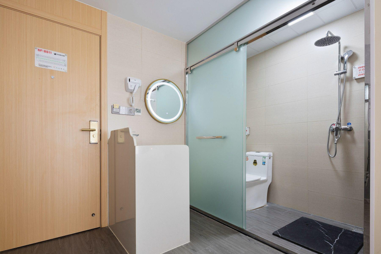 Bathroom, Chuangdian Jingzhixuan Hotel (Guangming Road), Bozhou