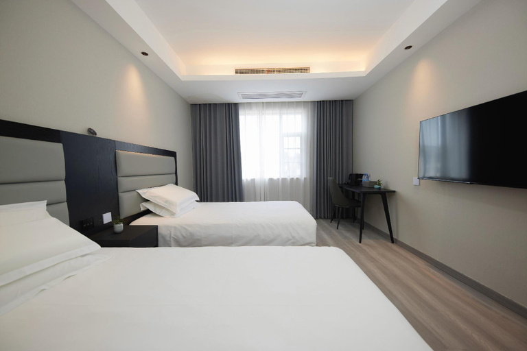 Bedroom, Super 8 Hotel Wenzhou Jiangjun Bridge, Wenzhou