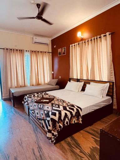 Bedroom 2, HELLO VARKALA BEACH RESORT, Thiruvananthapuram
