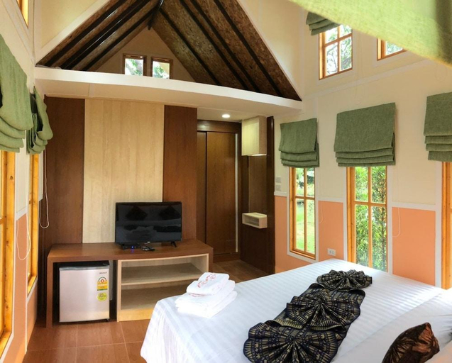 Bedroom 2, Chang Puak Resort Damnoen Saduak, Damnoen Saduak