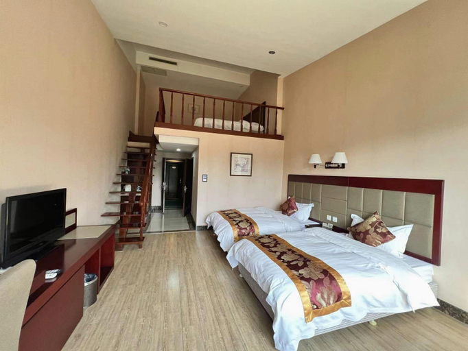 Bedroom 3, Hongyuan Hotspring Hotel, Dalian