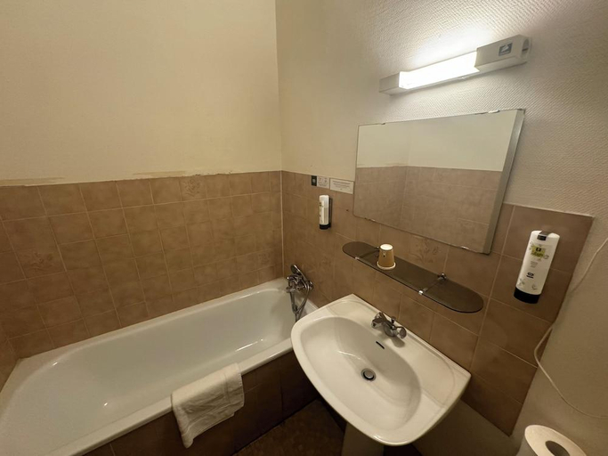 Bathroom 4, Logis Hotel le Boulevard, Tarn
