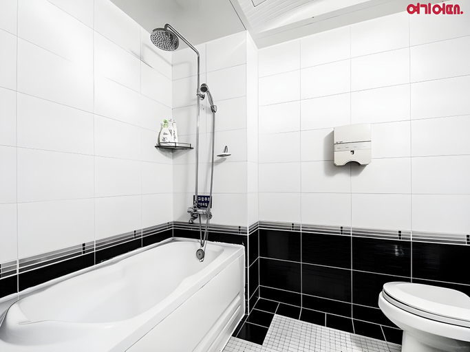 Bathroom 4, Seven Motel Ansan, Hwaseong
