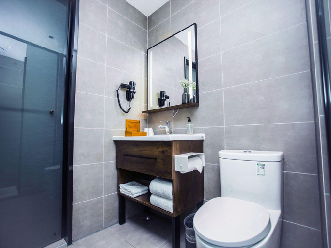 Bathroom 4, Hanting Hotel Linyi Luozhuang Baoli Fortune Plaza, Linyi
