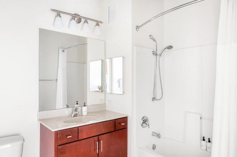 Bathroom 3, Kasa South Loop Chicago, Cook