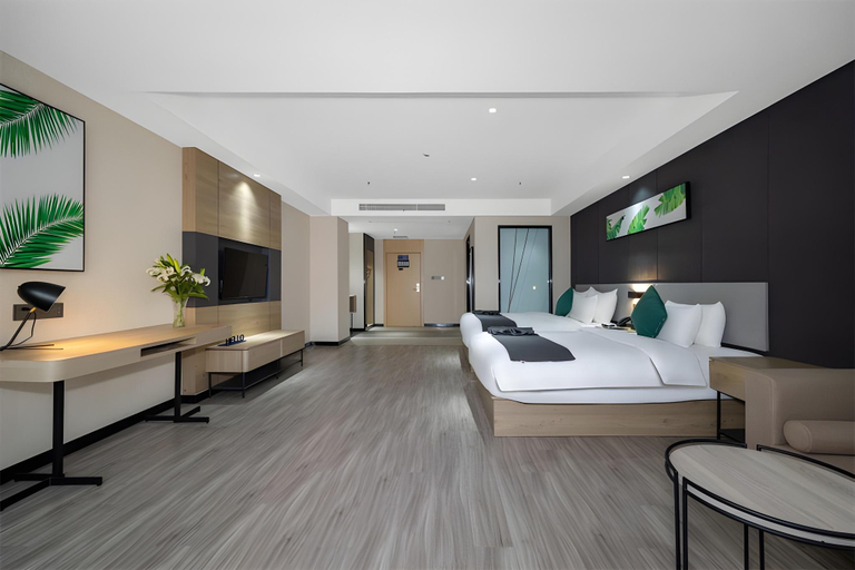 Bedroom 2, UP AND IN Hunan Yongzhou Lingling District North Zhishan Road, Yongzhou
