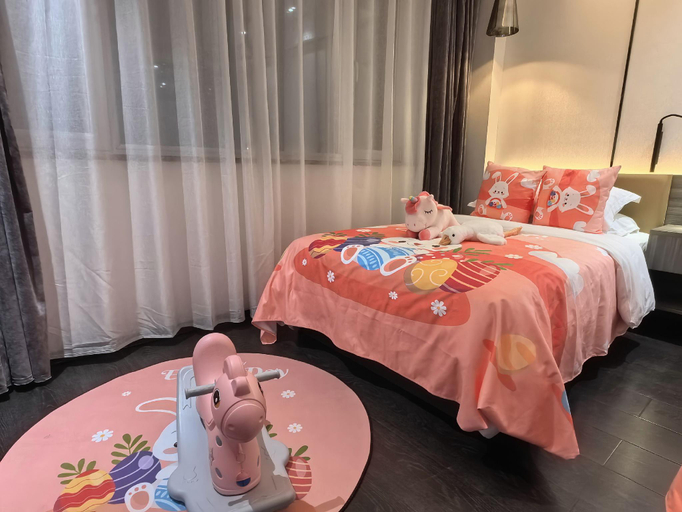 Bedroom 2, Rezen Manhu Hotel Rongcheng Longhe North Road, Weihai
