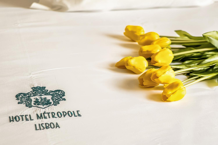 Bedroom 3, Hotel Metropole, Lisbon