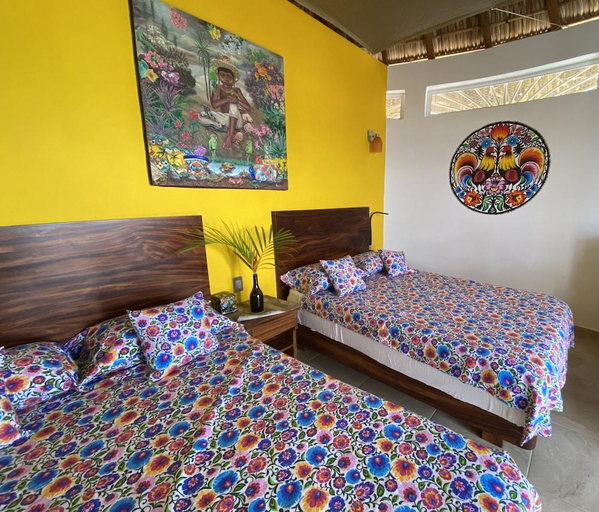 Bedroom 2, Beachfront Paradise Boutique Hotel - Breeze Room I, Dist. Pochutla