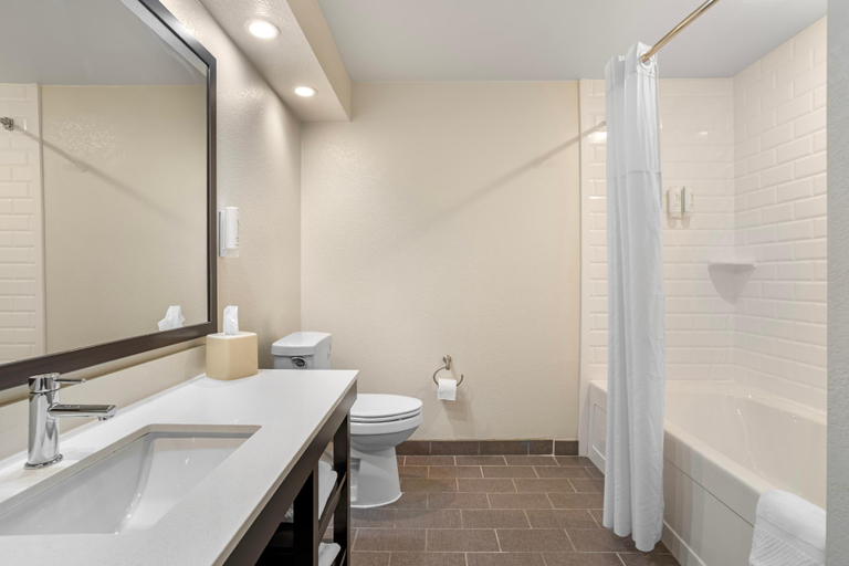 Bathroom 4, Sleep Inn & Suites at Concord Mills, Cabarrus