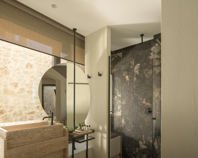 Bathroom 5, Dyo Beach Suites, Crete