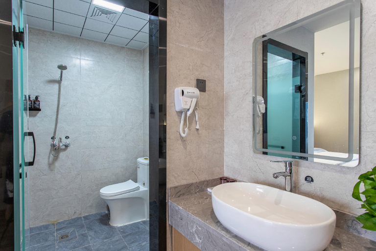 Bathroom 3, City 118 Selected Hotel Linyi Hedong District East Railway Station, Linyi