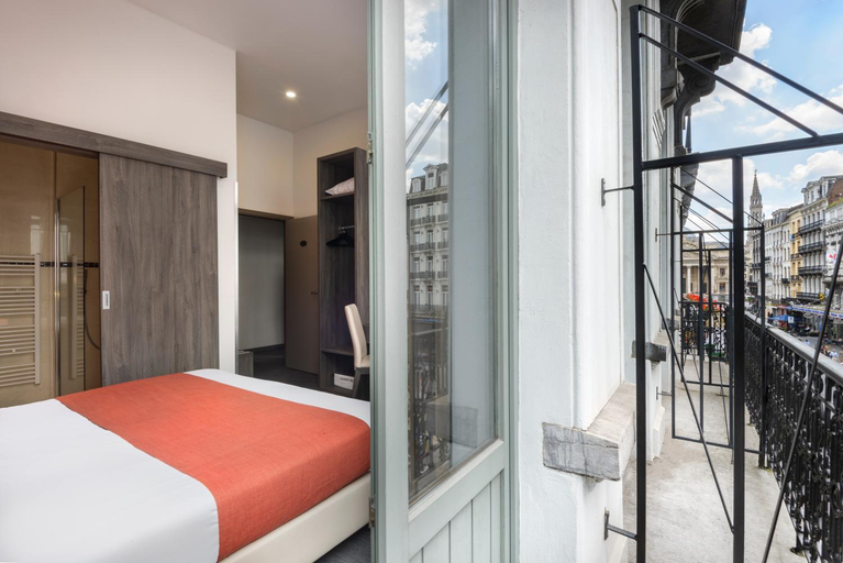 Bedroom 4, Dansaert Hotel, Bruxelles