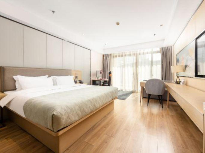 Bedroom 2, Gya Hotel Nantong Nanshang Lake Street Wanda Plaza, Nantong