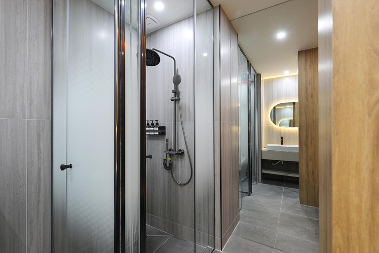 Bathroom 4, Brown-dot Hotel Paju Heyri, Paju