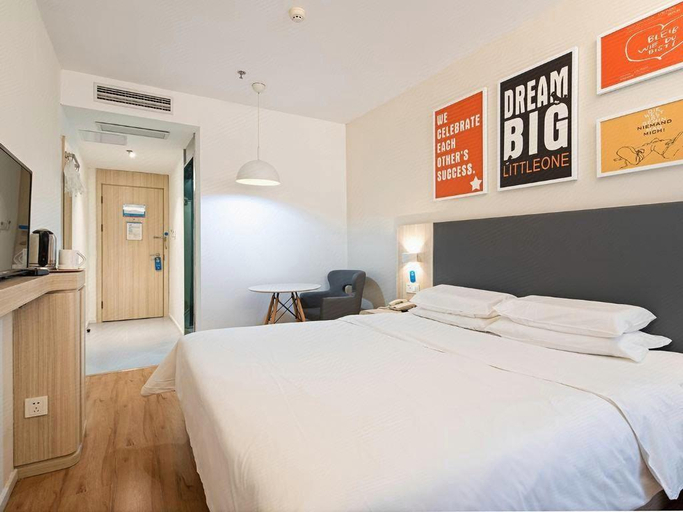 Bedroom 3, Hanting Hotel Lianyungang Cangwu Road Ocean University, Lianyungang