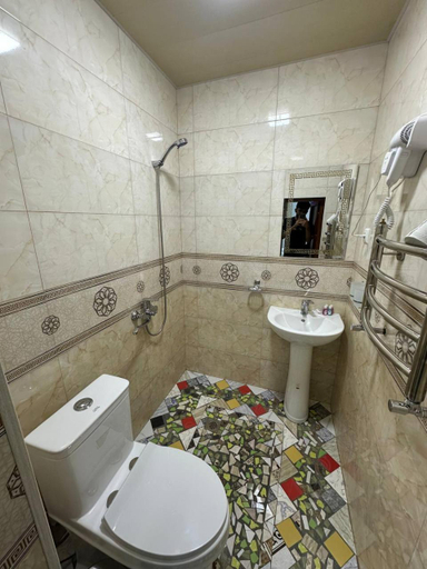 Bathroom 3, Shom Hotel with Terraca, Buxoro