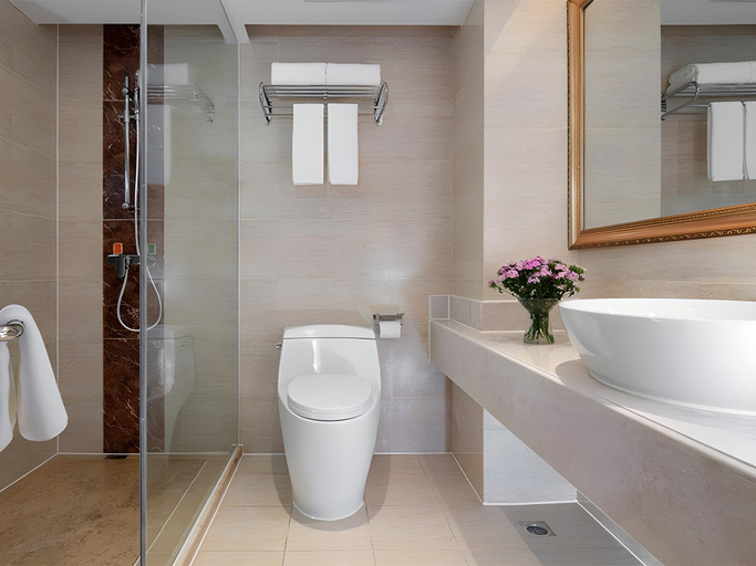 Bathroom 3, Vienna Hotel Changsha West High-Speed Railway Staion Jinqiao International, Changsha