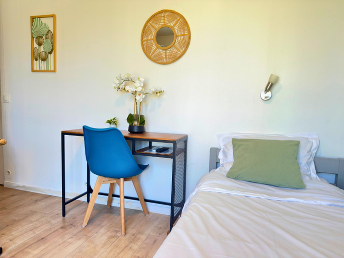 Bedroom 3, L'Escale Appartements et Suites en bord de Mer, Seine-Maritime
