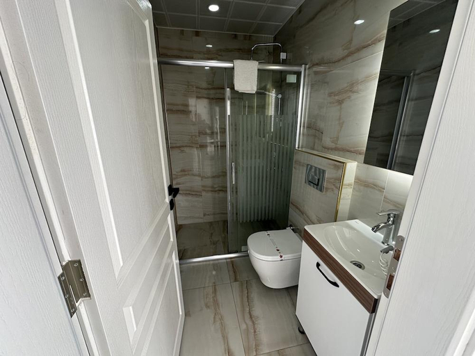 Bathroom 5, Doganin Ruhu Hotel & Bungalow, Kaş